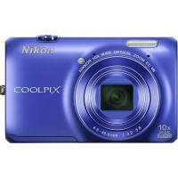 Nikon COOLPIX S6300 16MP  Compact Digital Camera (Blue)